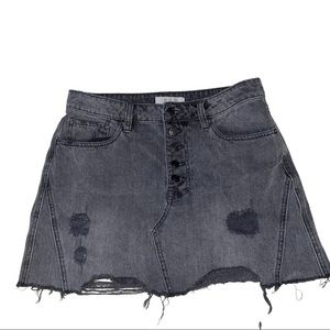 jean skirt